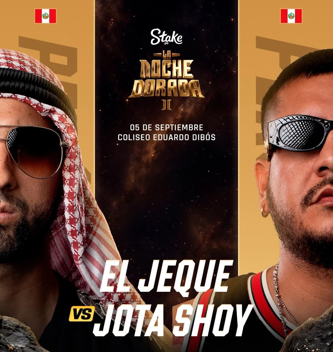 Arte oficial del combate 05: El Jeque contra Jota Shoy