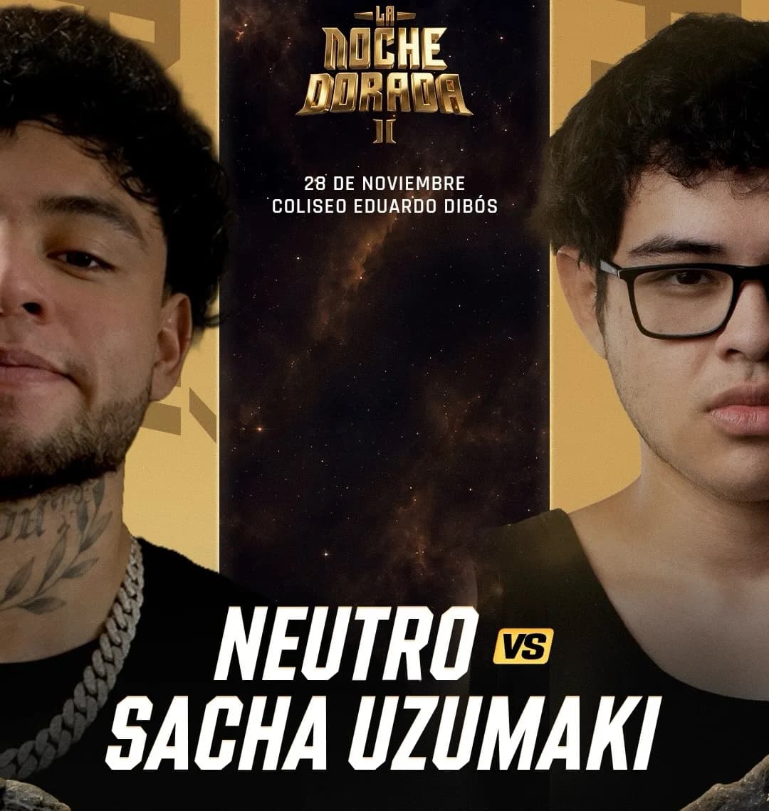 Arte oficial del combate 03: Sacha Uzumaki contra Neutro